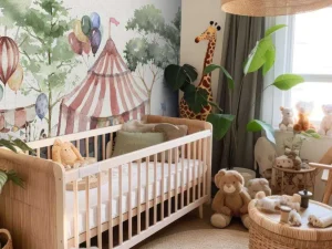 Best Circus in het bos Kinderkamer | Dieren