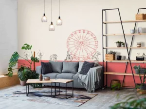 Discount Circus mensen en dieren Kinderkamer