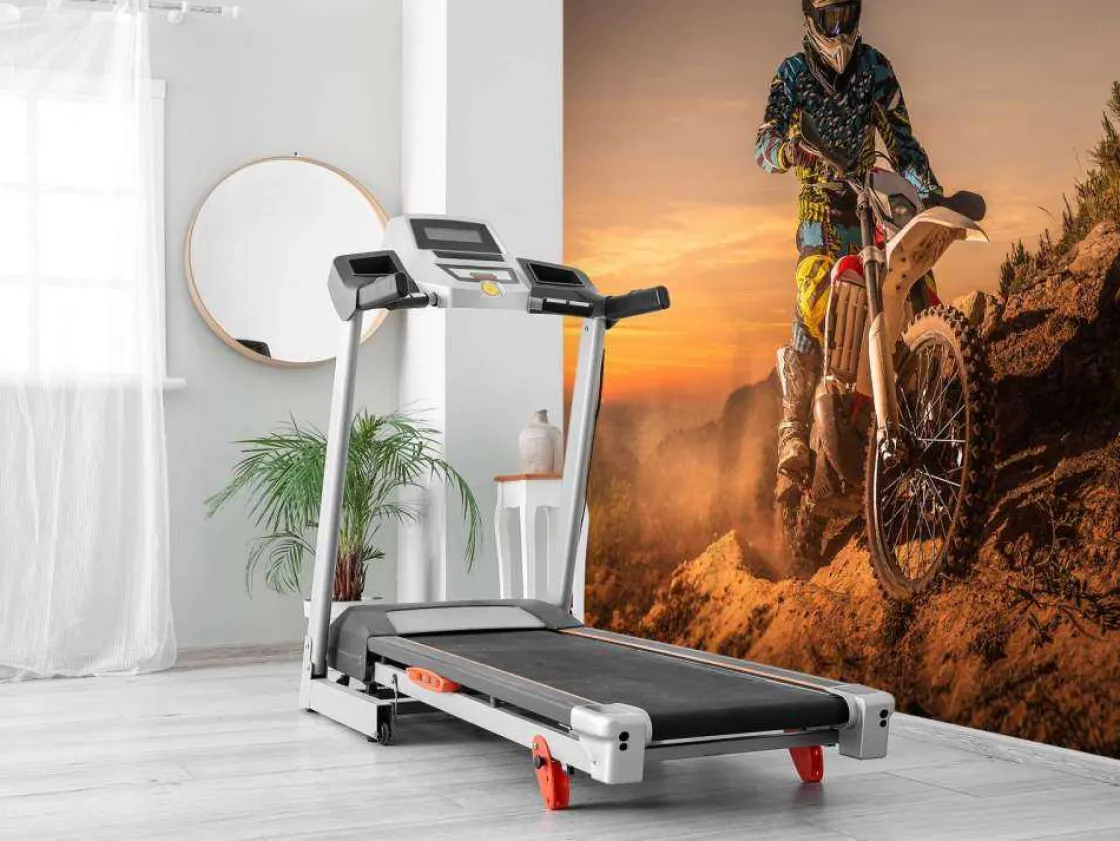 crossmotor_bij_zonsonderg_8.webp New Crossmotor bij zonsondergang fotobehang Tienerkamer | Transport