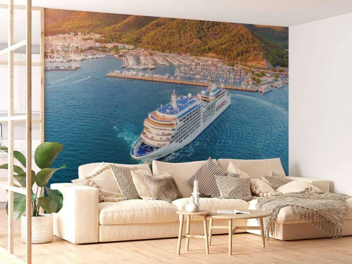 cruiseschip_in_de_haven_f_10.webp Hot Cruiseschip in de haven fotobehang Tienerkamer | Transport