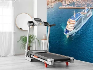 Hot Cruiseschip in de haven fotobehang Tienerkamer | Transport
