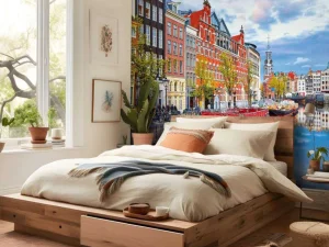 Outlet De Amstel door Amsterdam fotobehang Steden | Architectuur
