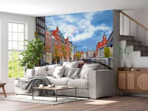 Outlet De Amstel door Amsterdam fotobehang Steden | Architectuur