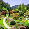Discount De Butchart tuinen in Canada fotobehang Bloemen