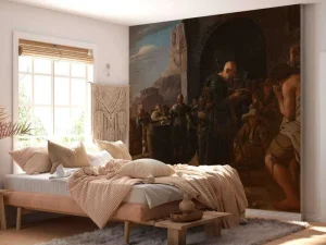Clearance De dorstigen laven fotobehang Kunst & Design