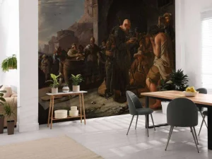 Clearance De dorstigen laven fotobehang Kunst & Design