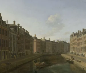 Best De Gouden Bocht in de Herengracht vanuit het oosten fotobehang Steden | Architectuur