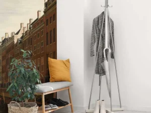 Clearance De Gouden Bocht in de Herengracht in Amsterdam vanuit het westen fotobehang Steden | Architectuur