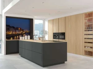 Clearance De Hoge Brug in de avond fotobehang Architectuur