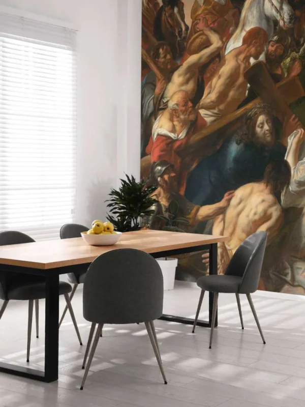 Online De Kruisdraging fotobehang Kunst & Design