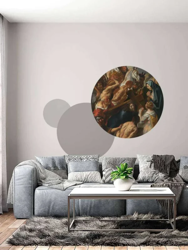 Online De Kruisdraging fotobehang Kunst & Design