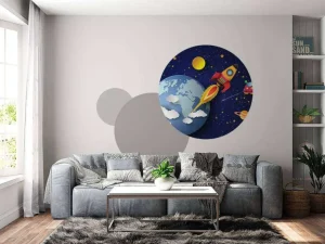 Discount De melkweg kinderdesign fotobehang Kinderkamer | Babykamer