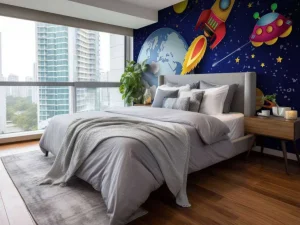Discount De melkweg kinderdesign fotobehang Kinderkamer | Babykamer