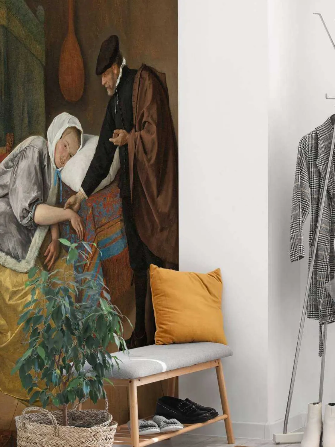 de_zieke_vrouw_fotobehang_4.webp Clearance De zieke vrouw fotobehang Kunst & Design
