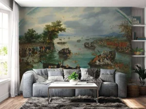 Sale De zielenvisserij fotobehang Kunst & Design