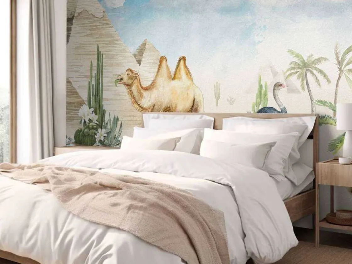 dieren_bij_de_piramides_8.webp Discount Dieren bij de piramides Kinderkamer | Dieren