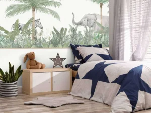 Sale Dieren en palmbomen Kinderkamer | Dieren