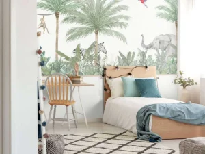 Sale Dieren en palmbomen Kinderkamer | Dieren