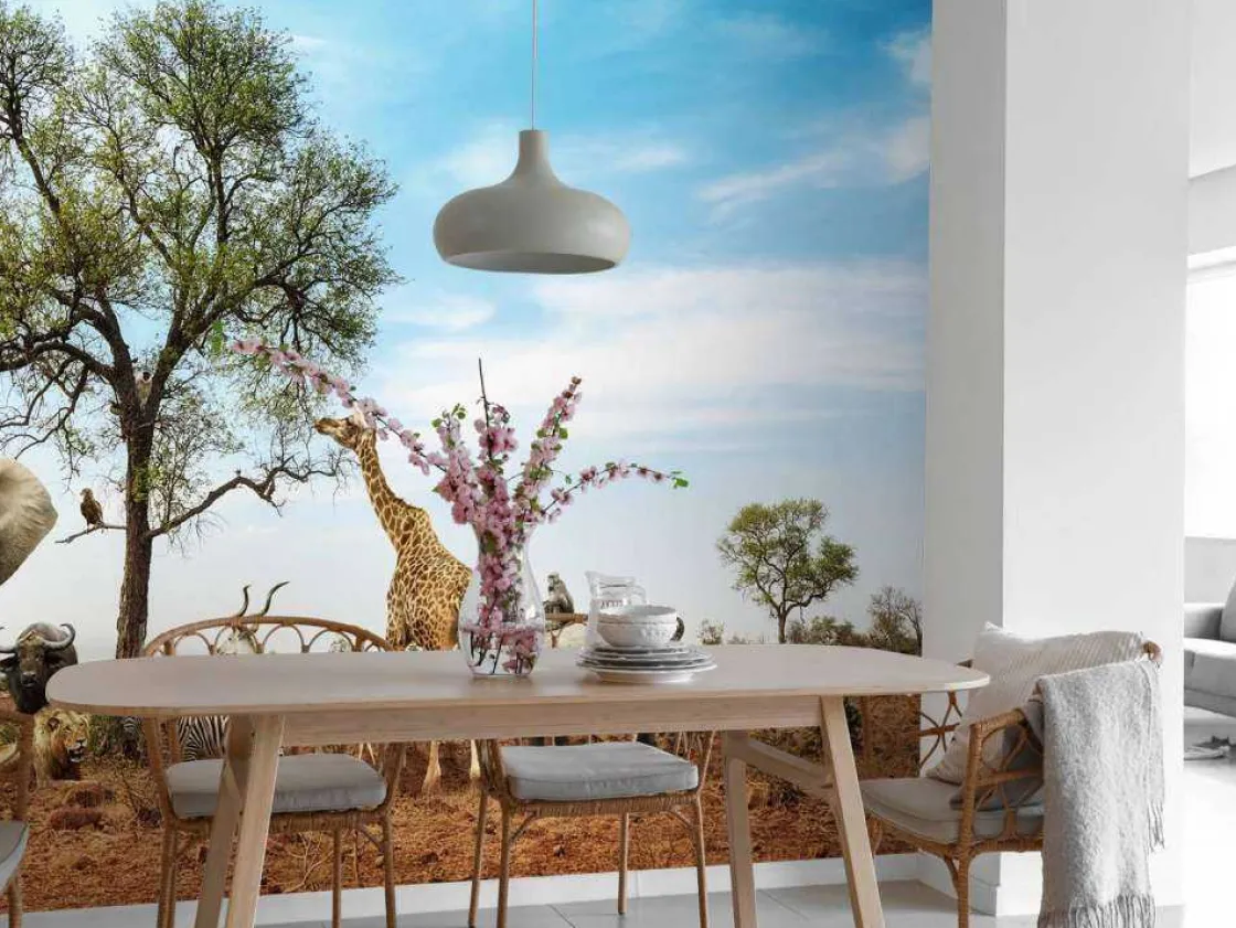 dieren_in_een_droog_lands_10.webp Best Dieren in een droog landschap fotobehang Tienerkamer | Dieren