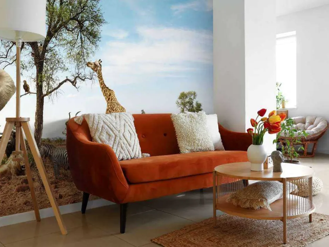 dieren_in_een_droog_lands_9.webp Best Dieren in een droog landschap fotobehang Tienerkamer | Dieren