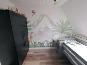 Clearance Dieren in een jungle Kinderkamer