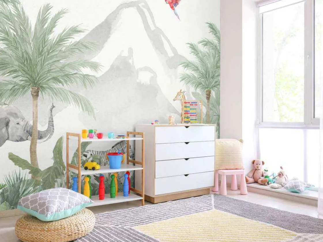 dieren_in_een_jungle_14.webp Clearance Dieren in een jungle Kinderkamer