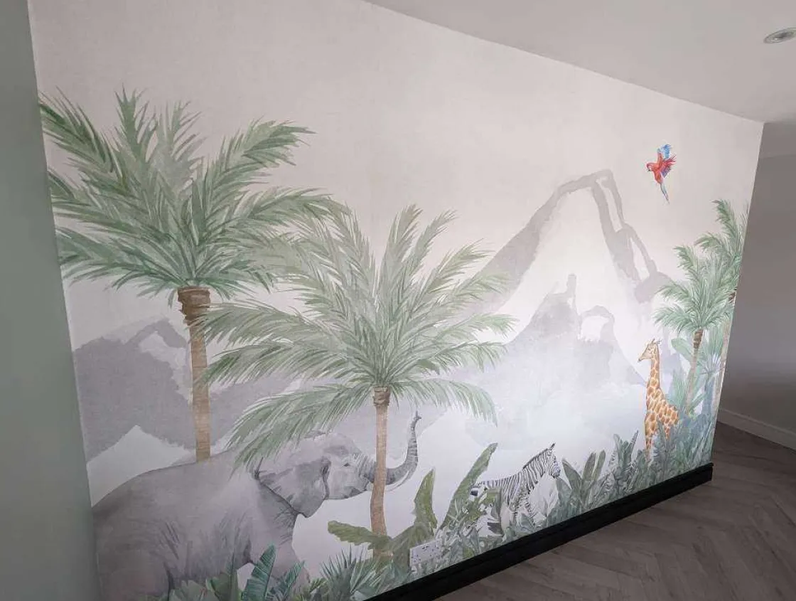 dieren_in_een_jungle_5.webp Clearance Dieren in een jungle Kinderkamer