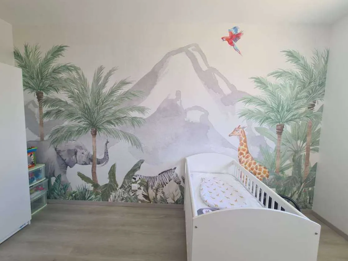 dieren_in_een_jungle_6.webp Clearance Dieren in een jungle Kinderkamer