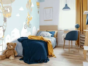 Best Dieren met ballonnen fotobehang Babykamer