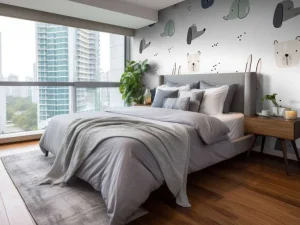 Sale Dieren tekeningen print fotobehang Babykamer