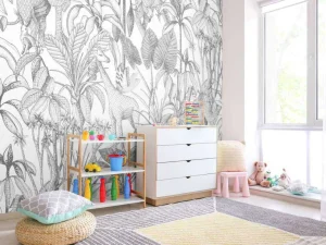 Clearance Dieren tussen de palmbomen Kinderkamer