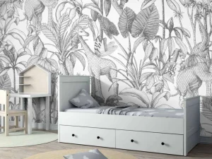 Clearance Dieren tussen de palmbomen Kinderkamer