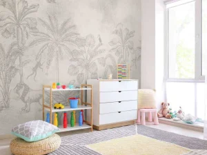 Fashion Dierenjungle groen Kinderkamer | Dieren