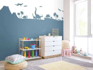 Clearance Dino silhouetten Kinderkamer