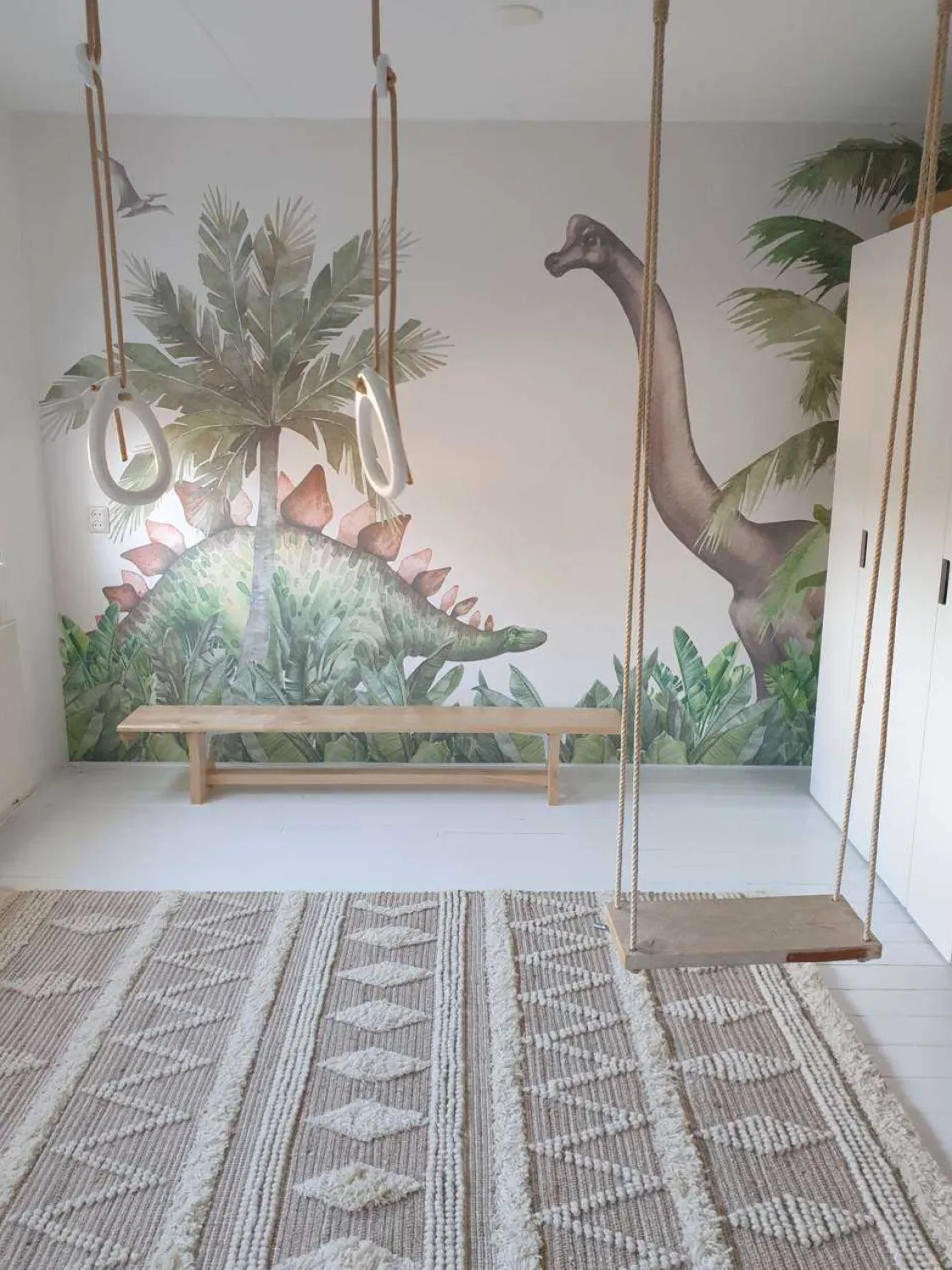 dinosaurussen_in_de_jungl_5.webp Outlet Dinosaurussen in de jungle Kinderkamer | Dieren