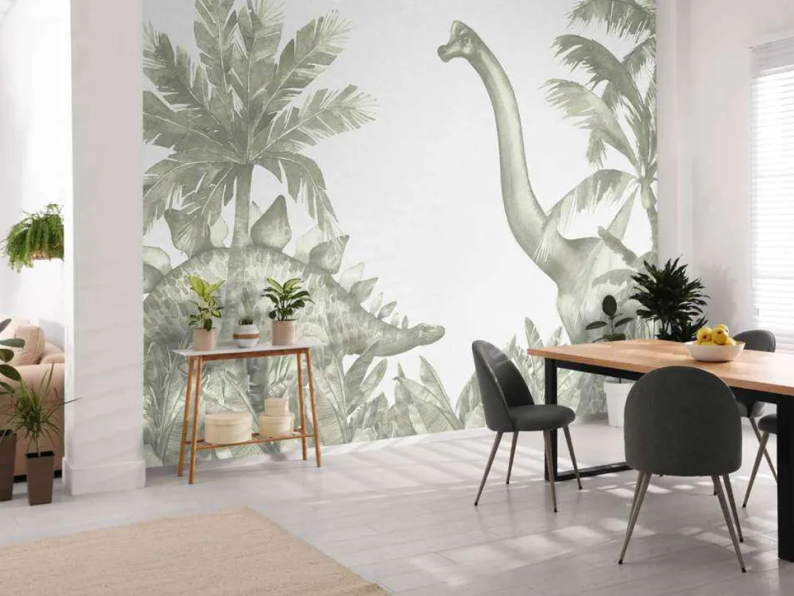 dinosaurussen_in_groen_10.webp New Dinosaurussen in groen Kinderkamer | Dieren