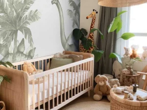 New Dinosaurussen in groen Kinderkamer | Dieren