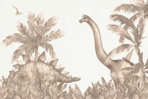 Best Dinosaurussen in taupe Kinderkamer | Dieren