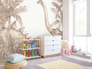 Best Dinosaurussen in taupe Kinderkamer | Dieren