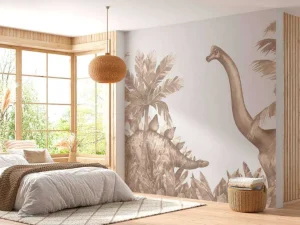 Best Dinosaurussen in taupe Kinderkamer | Dieren
