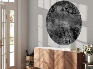 Outlet Donkere muur met textuur fotobehang Woonkamer | Oppervlakten