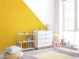 Hot Driehoek, okergeel Kinderkamer