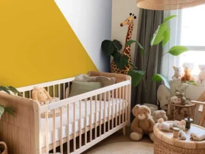 Hot Driehoek, okergeel Kinderkamer
