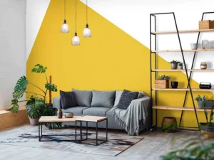 Hot Driehoek, okergeel Kinderkamer