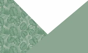 Clearance Driehoeken met jungle patroon Kinderkamer