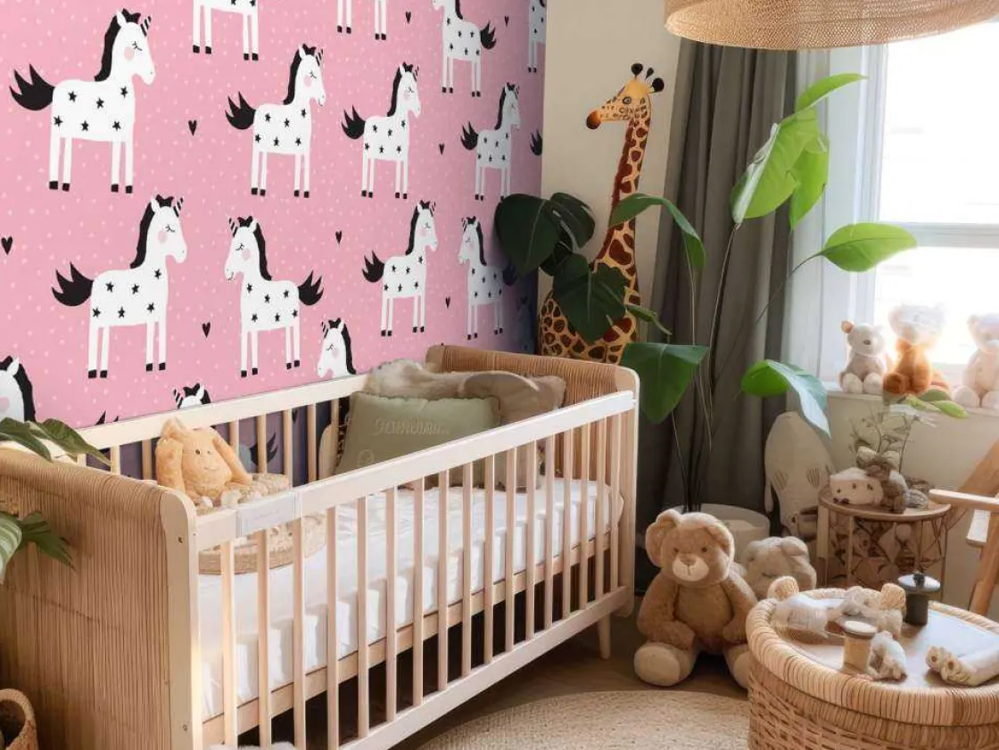 eenhoorn_patroon_1.webp New Eenhoorn patroon Kinderkamer | Dieren