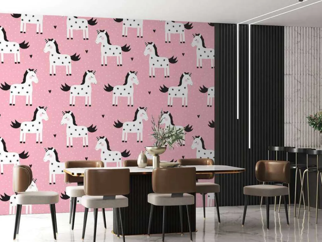 eenhoorn_patroon_10.webp New Eenhoorn patroon Kinderkamer | Dieren