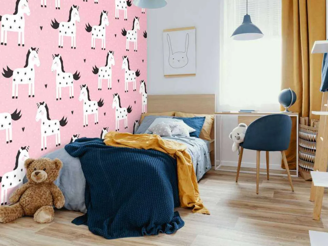 eenhoorn_patroon_2.webp New Eenhoorn patroon Kinderkamer | Dieren