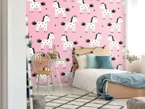 New Eenhoorn patroon Kinderkamer | Dieren