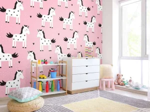 New Eenhoorn patroon Kinderkamer | Dieren